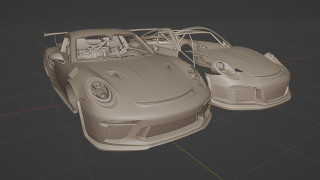 W.I.P. Porsche GT3 RS pre & facelift