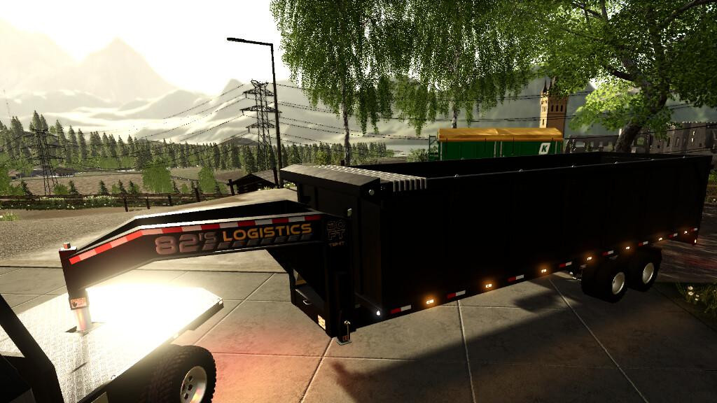 20Ft Gooseneck Tipper Trailer