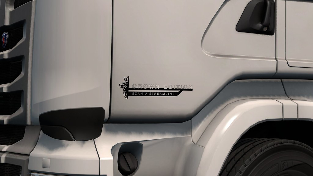 Crown Edition badge for Scania RS by RJL