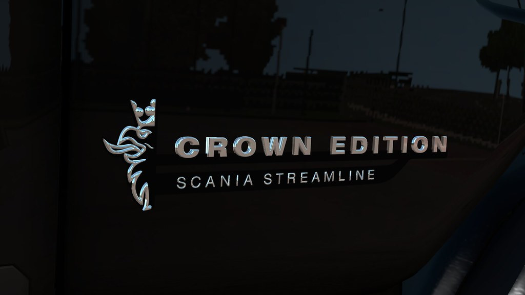 Crown Edition badge for Scania RS by RJL