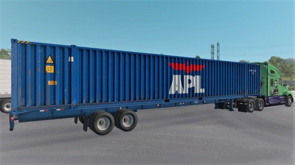 ATS 53ft Container Cargo pack for Owned Gooseneck