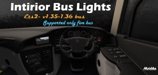Intirior Bus Lights Ets2 Mods 1.1 thumbnail 2