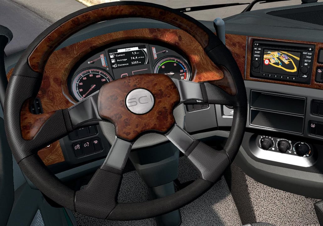 Steering wheels from ATS for ETS 2 1.37, 1.38
