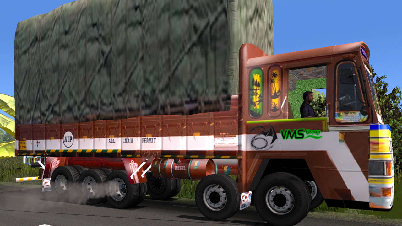 Heavy load Lorry(16 Wheels)mod