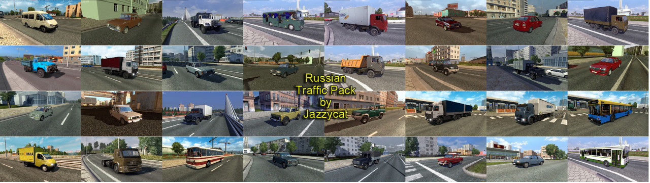 Russian Traffic Pack by Jazzycat