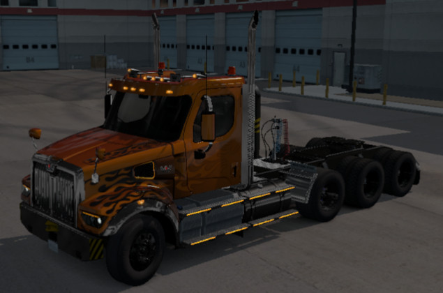 Westernstar 49x cargo truck ets2 1.38