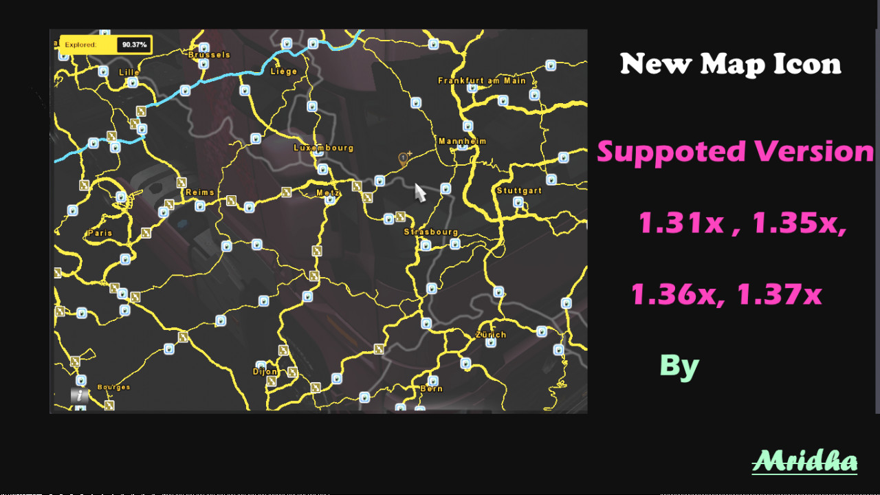 New Map Icon Ets2 Mods - Modland.net
