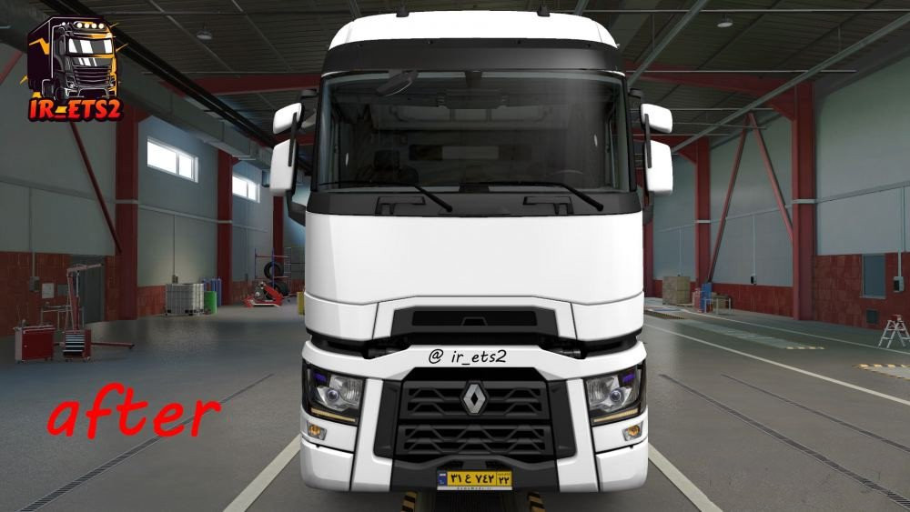 Renault T New Headlight addon