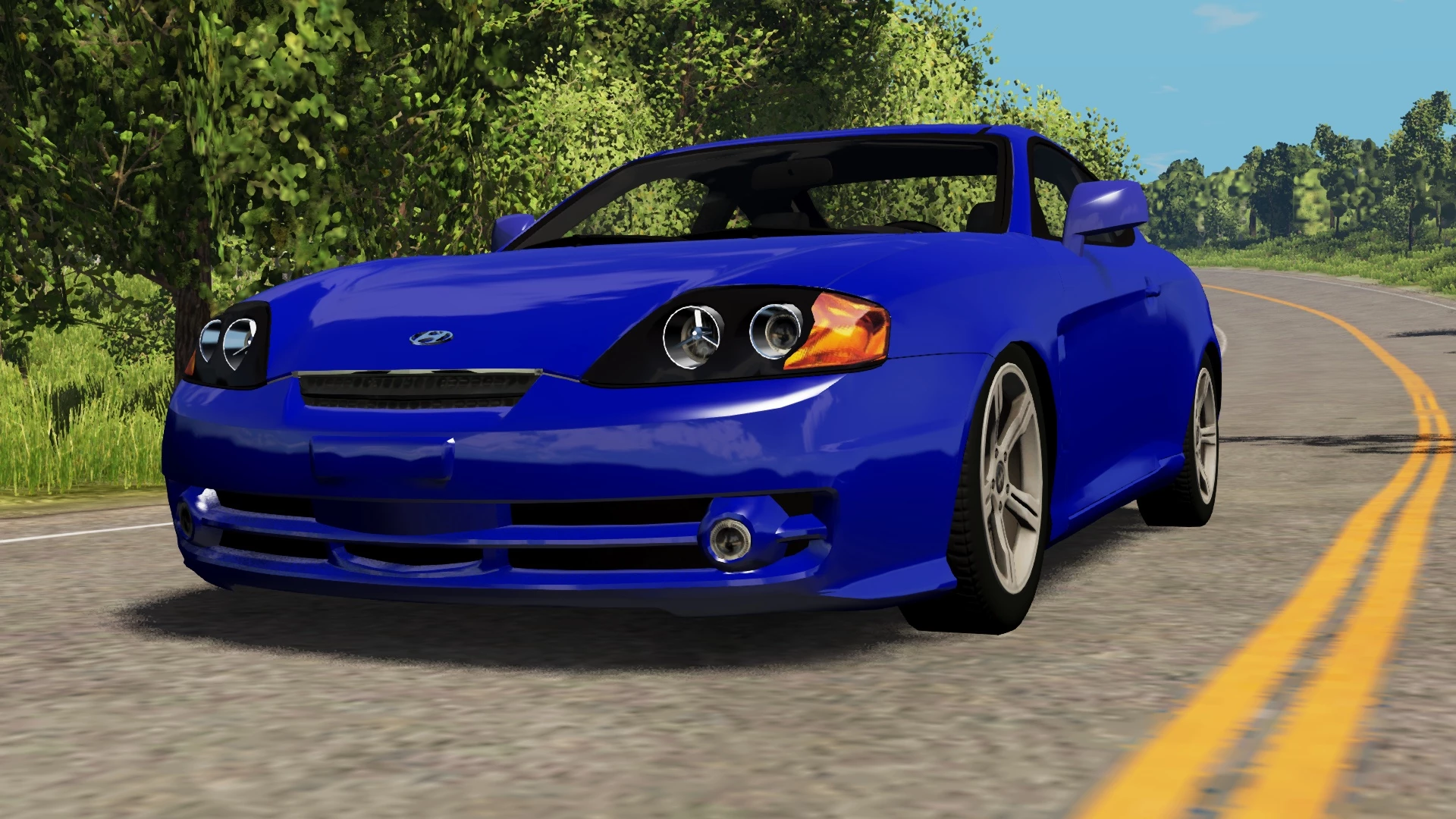 Hyundai Tiburon 1.0 - BeamNG.drive