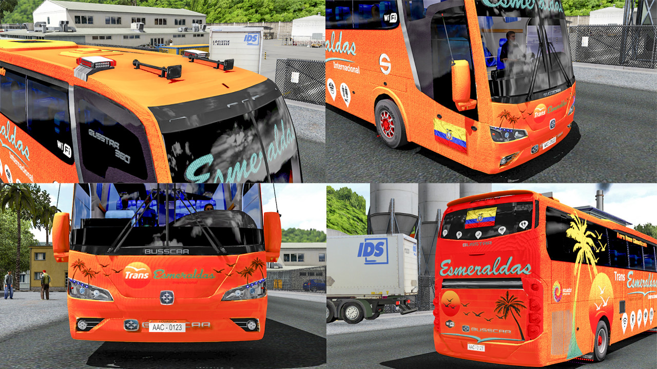 Busstar 360 4x2 - ETS2 1.38