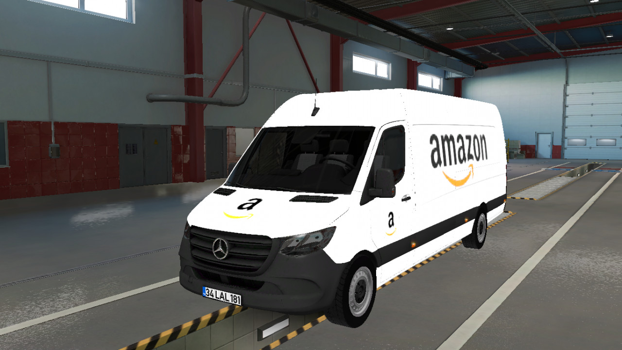 MERCEDES BENZ SPRINTER 2019 REAL COMPANIES SKINS FOR VERSION 1.38
