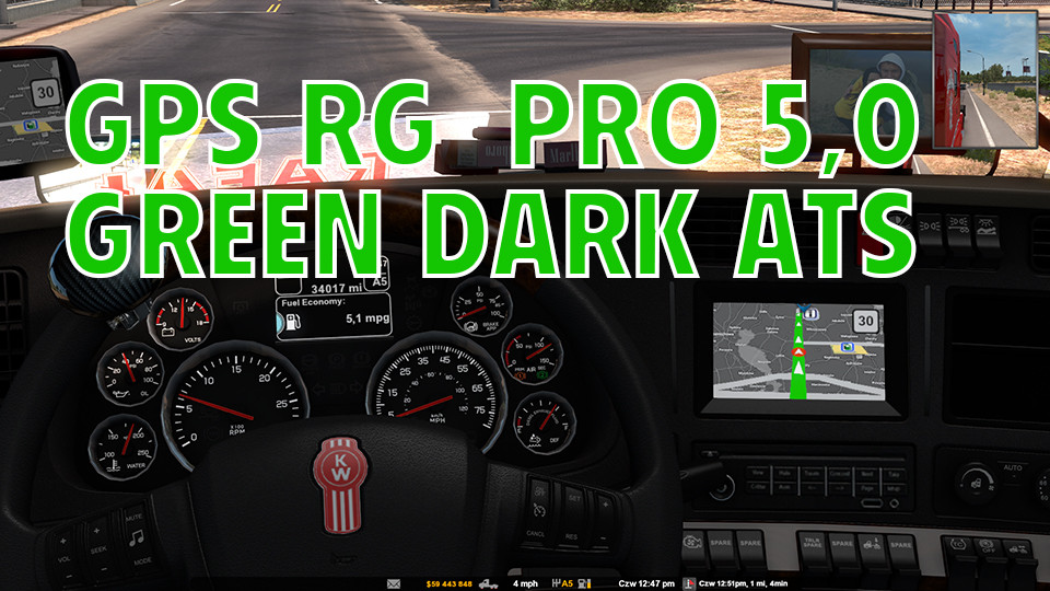 GPS RG  PRO 5,0 GREEN DARK ATS