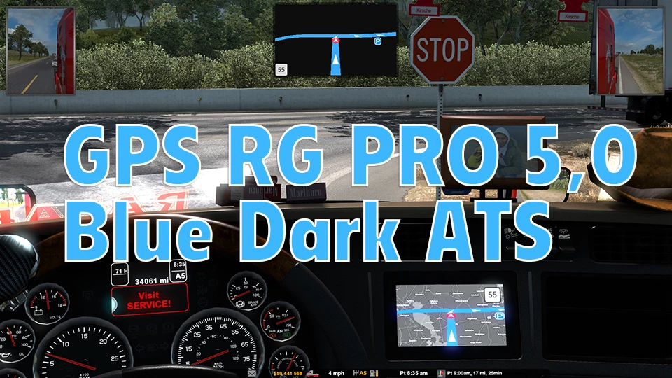 GPS RG PRO 5,0 Blue Dark ATS 5,0