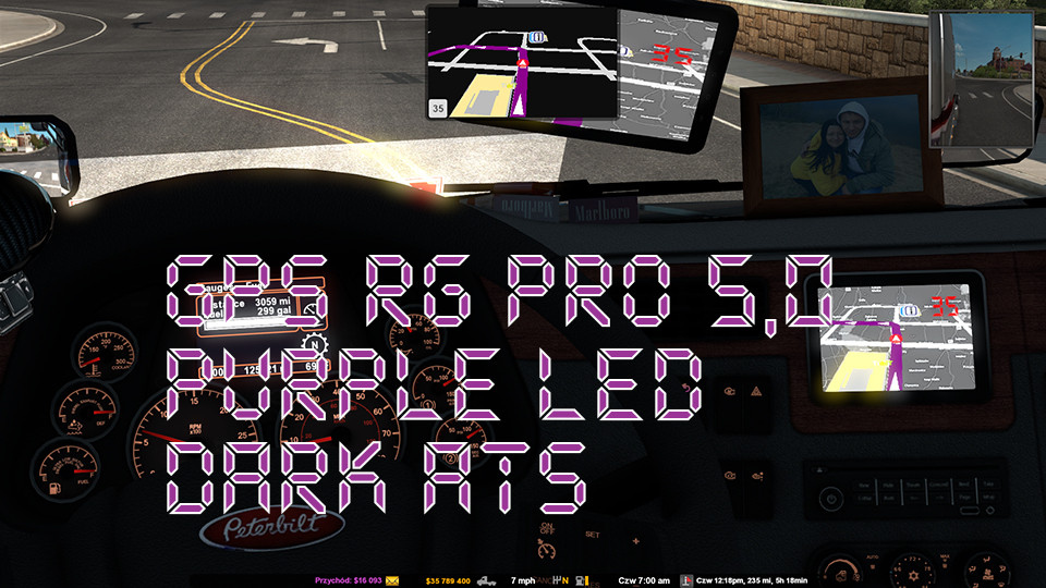 GPS RG  PRO 5,0 PURPLE DARK ATS