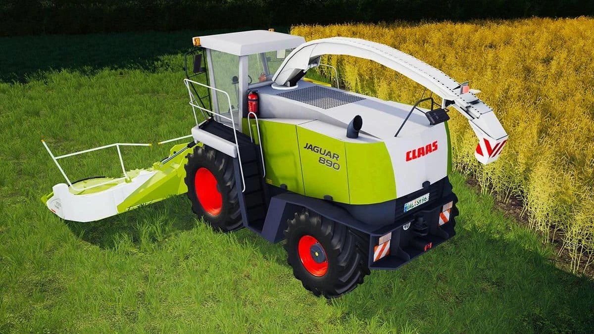 Claas Jaguar 890 converted v 1.0