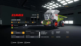 Claas Lexion 8900 Pack v 1.0 thumbnail 9