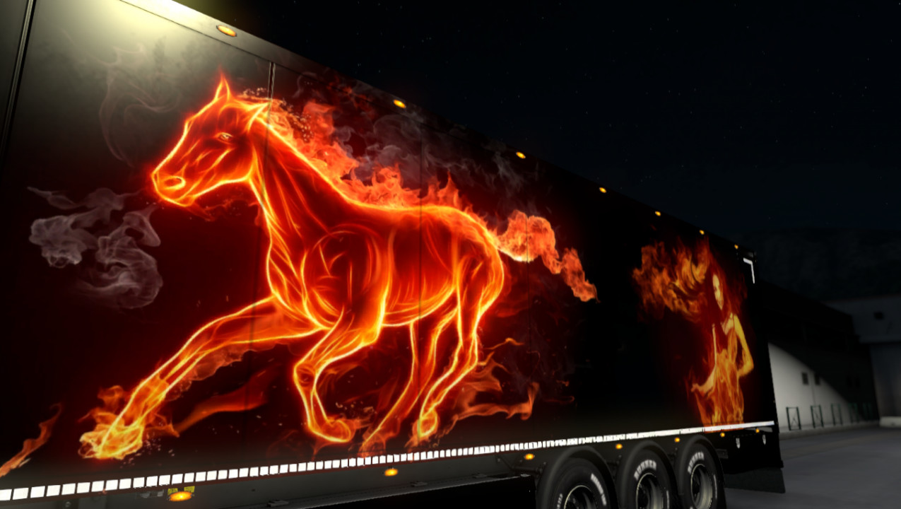 Flames Skin for Owned Trailers