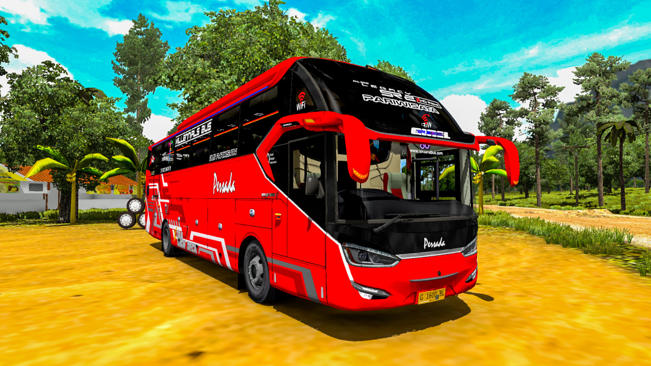 Mod Bus Laksana SR2 XHD PRIME - ETS2 1.38