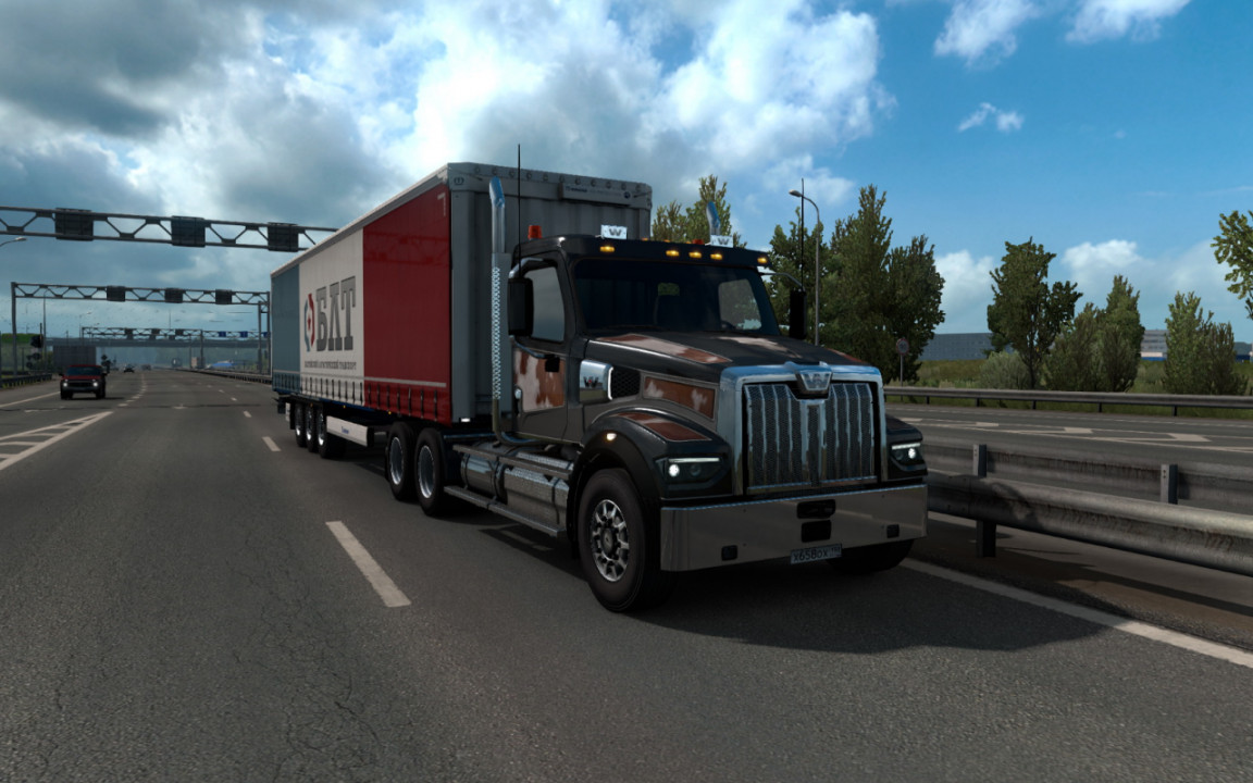 Western Star 49x adaption for ETS2 1.38 and up