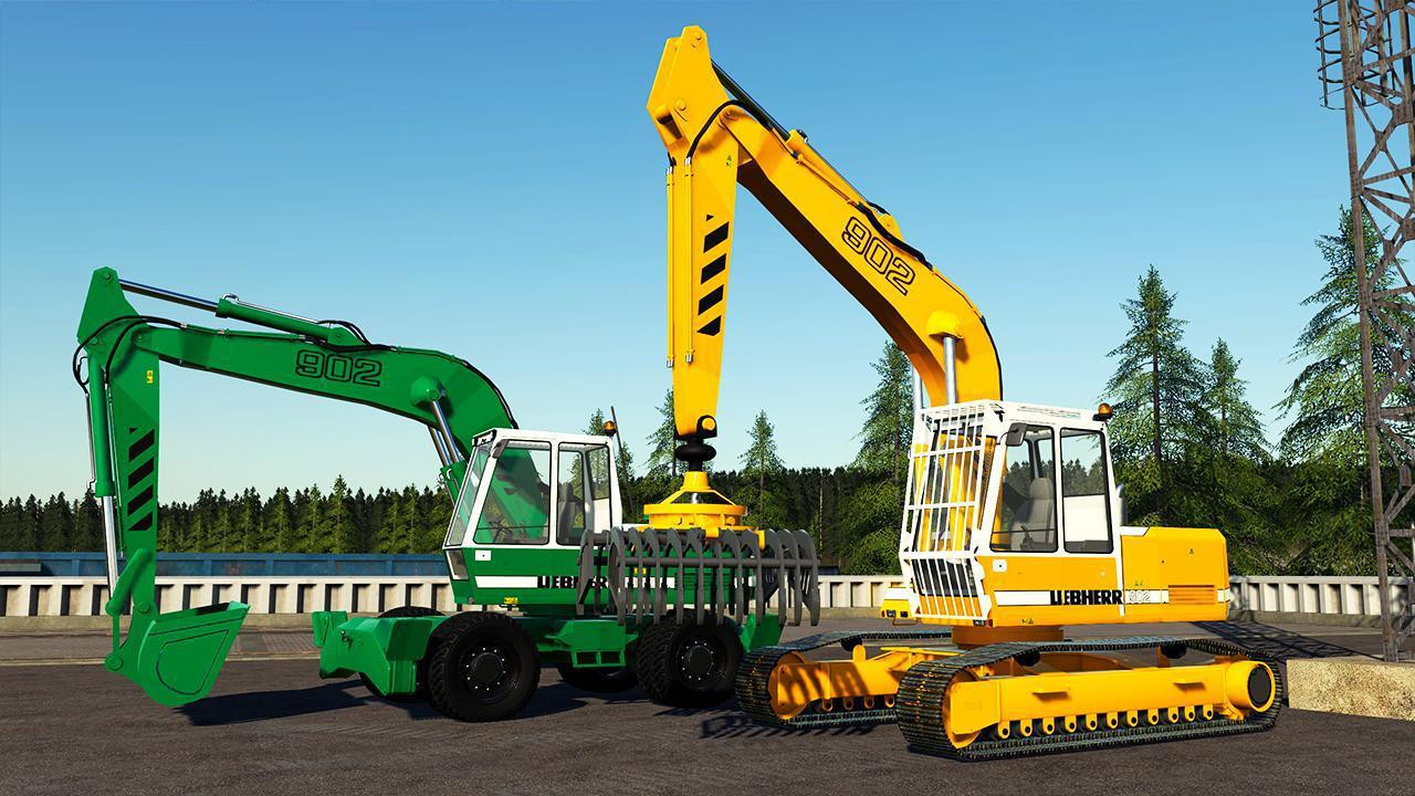 Excavatrice Liebherr 902 Pack