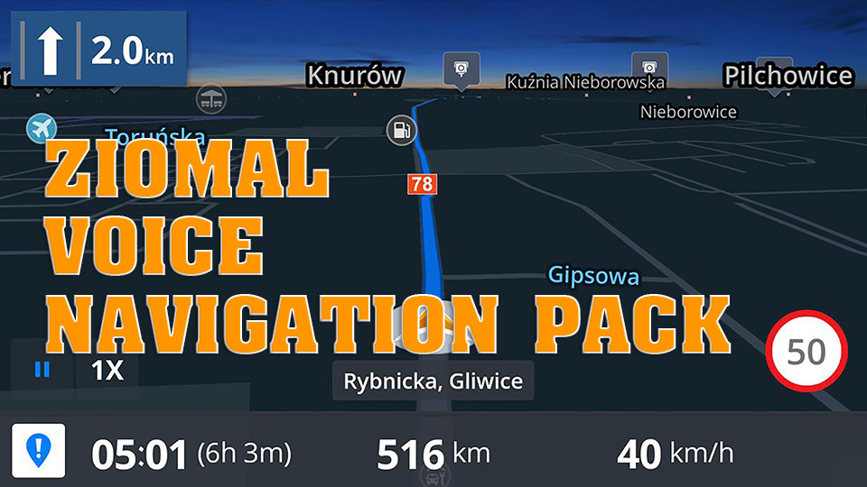 Ziomal Voice Navigation Pack
