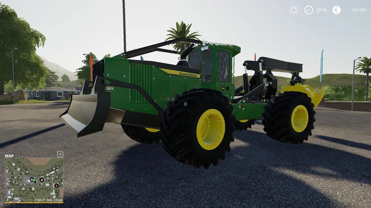 John Deere 948LII WINCH v 1.0.1 - FS 19