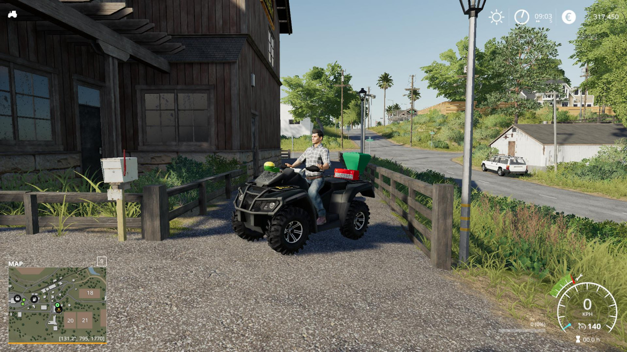 Lizard motorbike