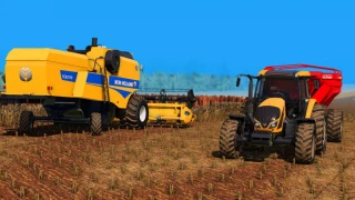 NEW HOLLAND TC 5070 AND VARIFEED 20FT v 1.0 thumbnail 2