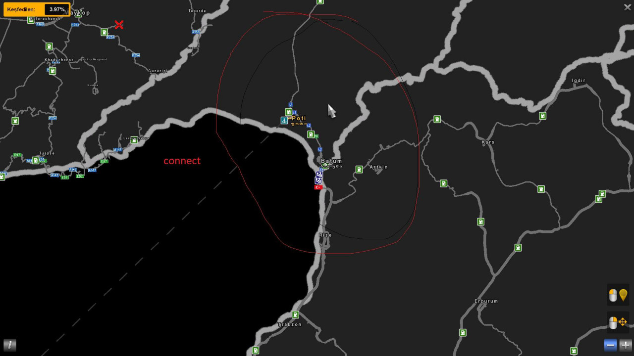Promods v2.5 & project turkey & SR Map road connection