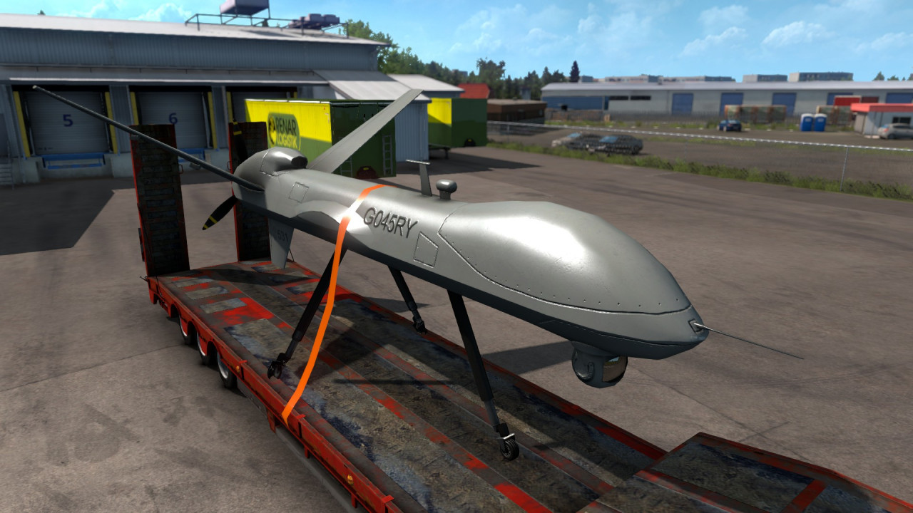MQ-9 Reaper Cargo 4K