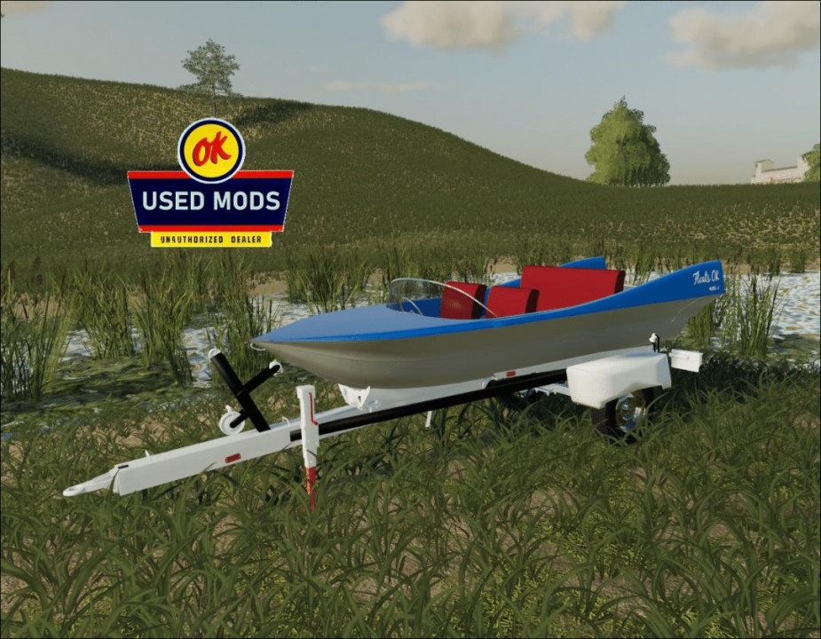 Retro Boat - Liquid Transport - Floats OK Model II