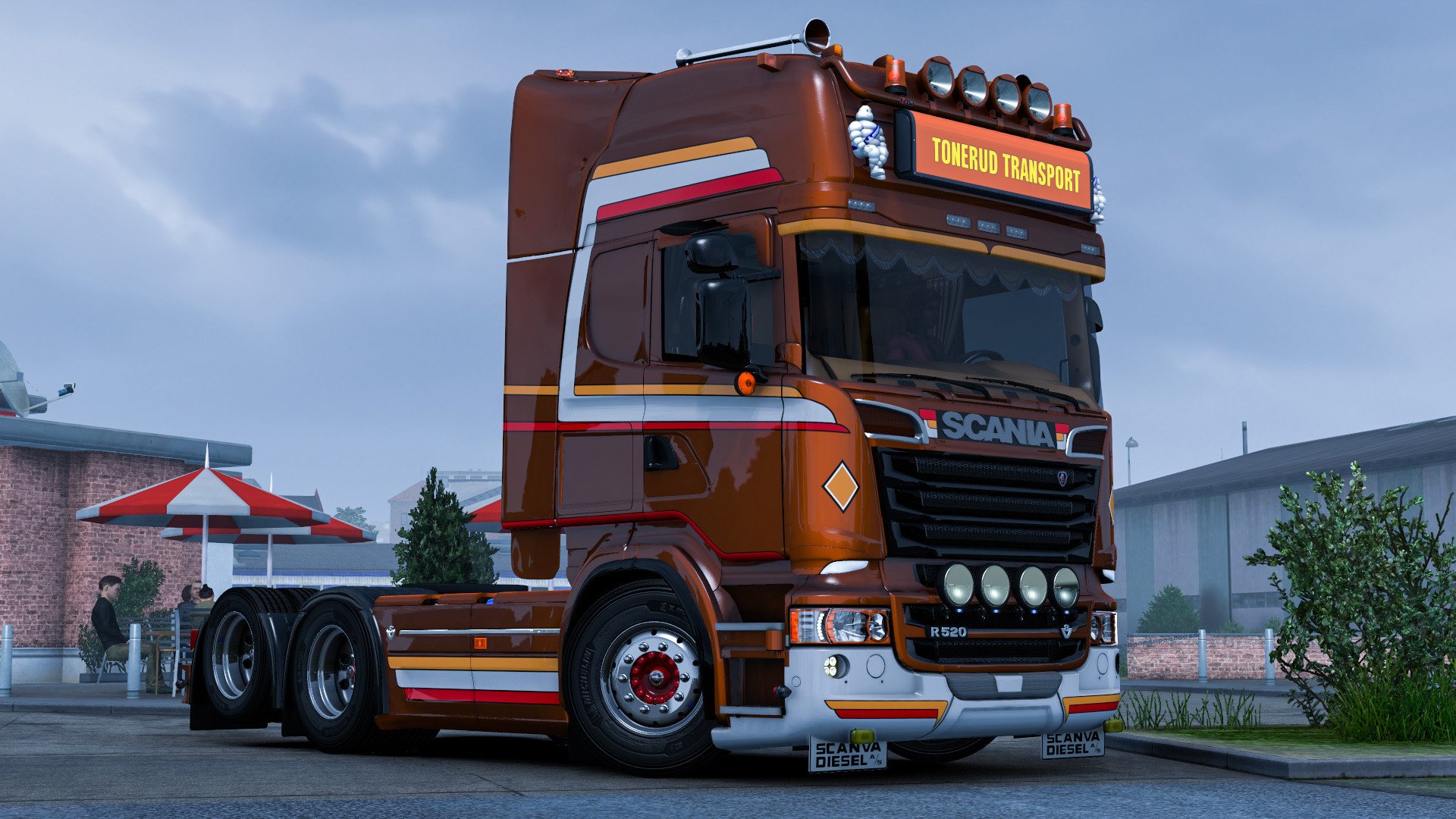 Tonerud skin for Scania R by fred 1.38 - ETS 2