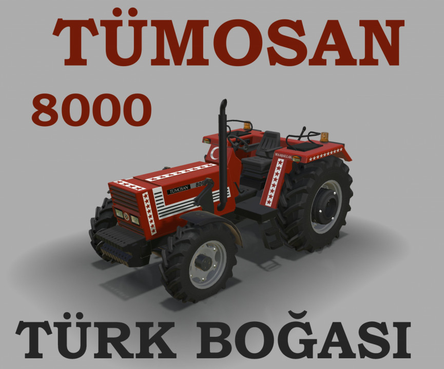 TUMOSAN 8000 Serisi Kabinsiz