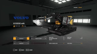 Volvo ECR355E v 1.0 thumbnail 4