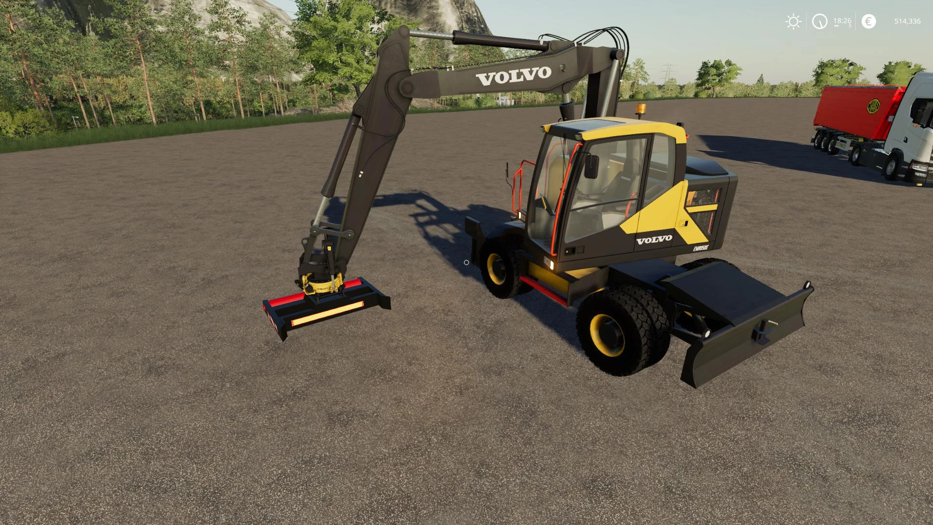 Volvo EWR-150E Implement Fix v 1.1