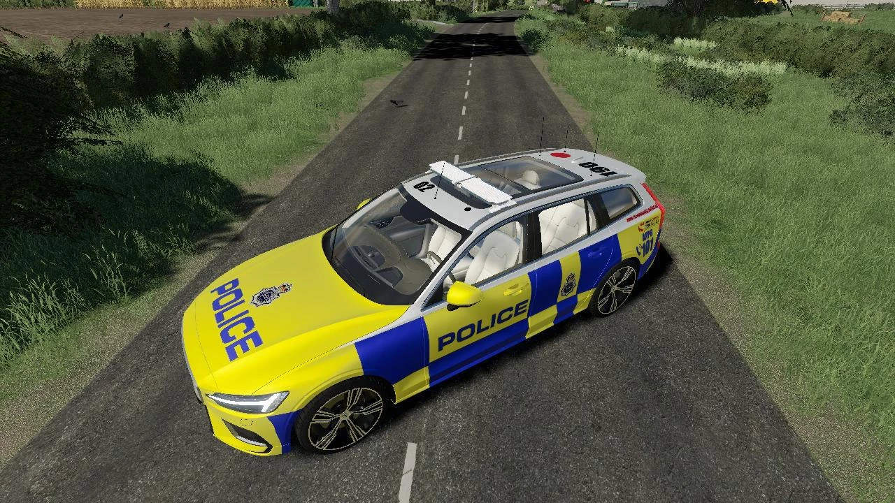 Volvo V 60 UK Police Edit
