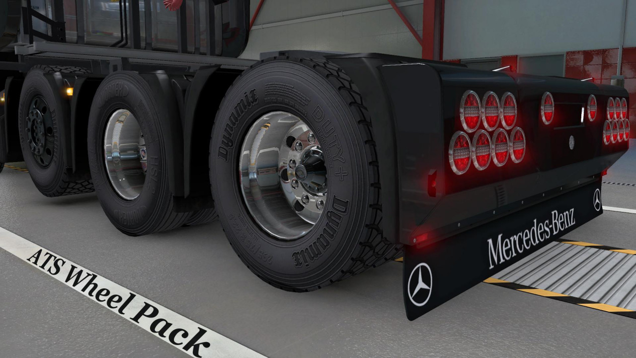 Wheel pack from ATS for ETS2 1.35 - 1.38
