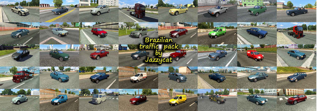 Brazilian Traffic Pack by Jazzycat