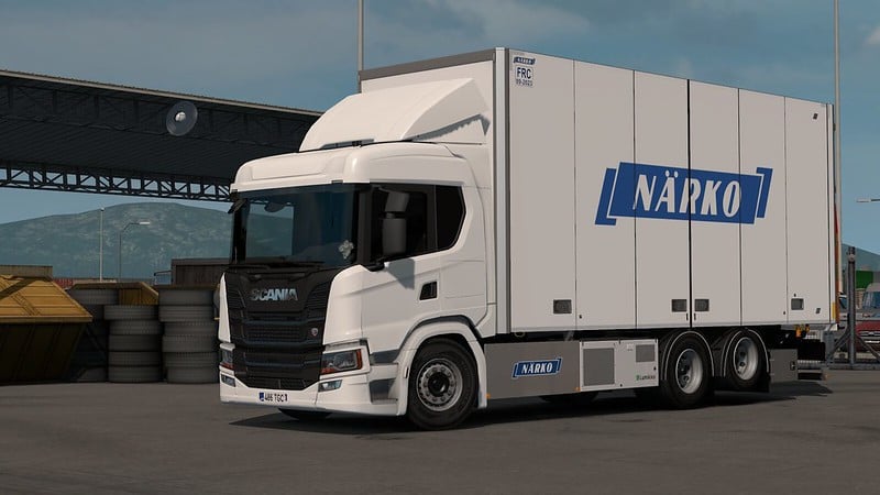 Rigid Chassis Addon for Eugene's Scania NG by Kast