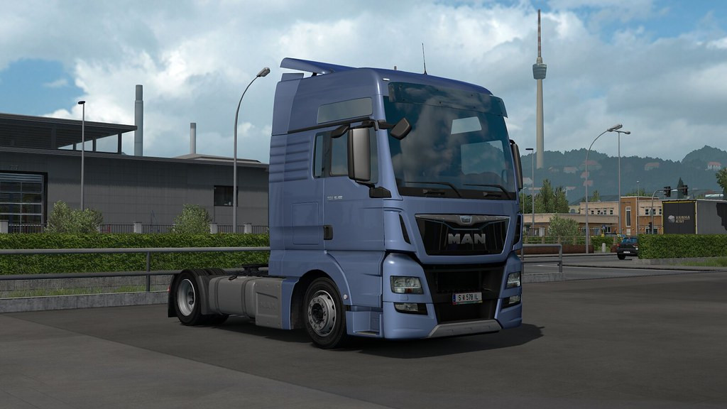 Low deck chassis addon for SCS MAN TGX E6 v 1.1 1.39