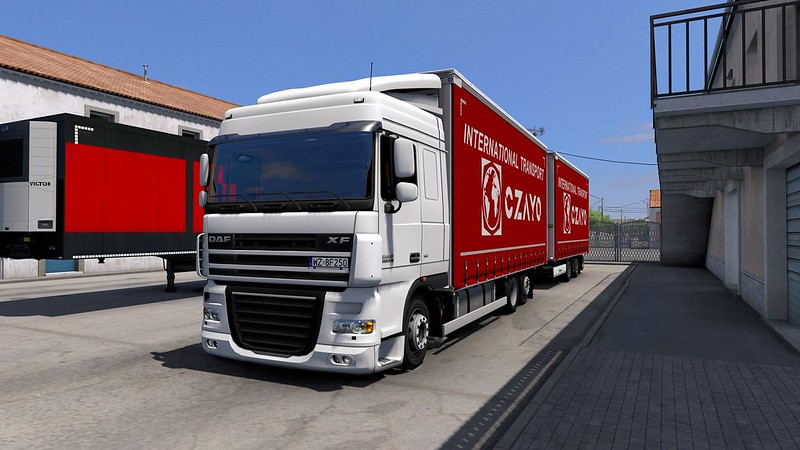 Tandem Krone for Daf XF 105 By Vad&k
