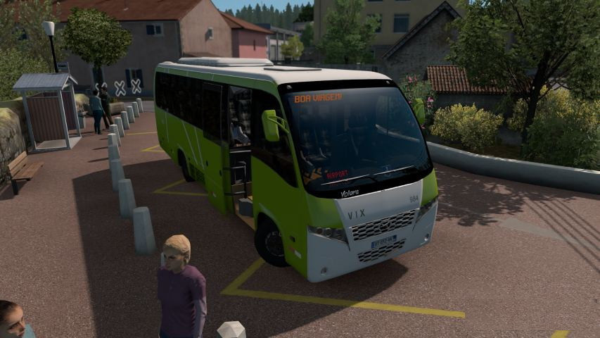 Bus Mod Volare W9 Micro MB ETS2