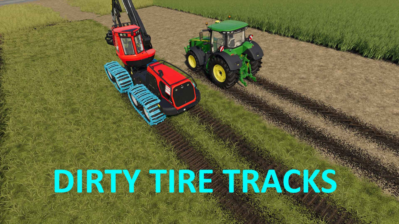 Dirty Tire Tracks