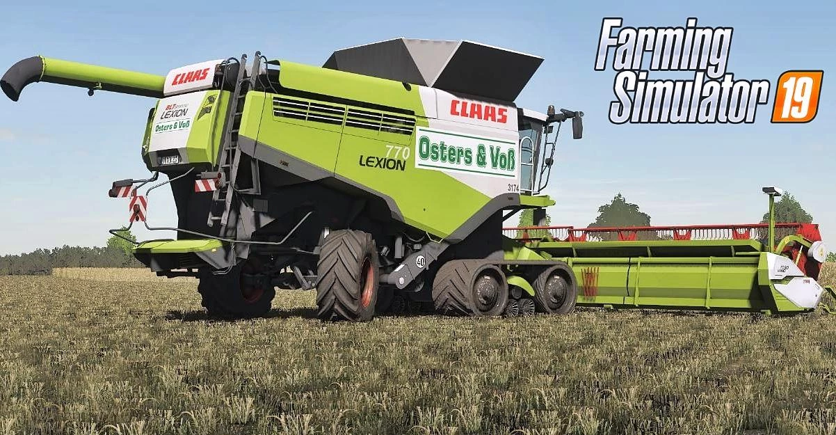 Claas Lexion Osters & Voss Edition v 1.0