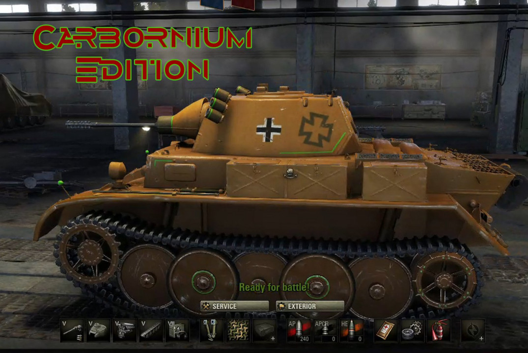 Luchs PzII, Carbornium Edition