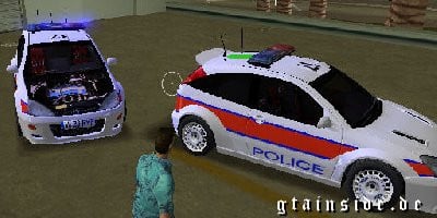 Ford Focus RS Police UK