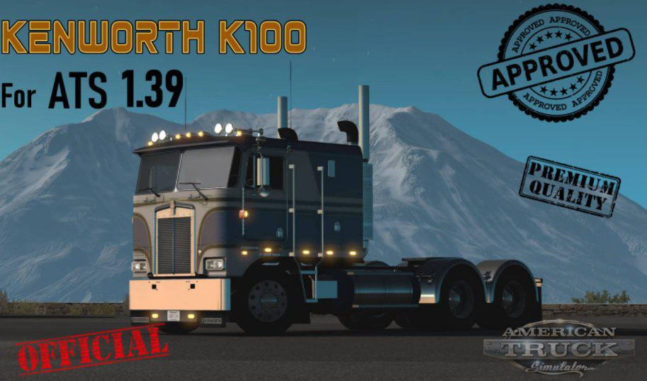 Kenworth k100 ATS v1.3 (1.39)