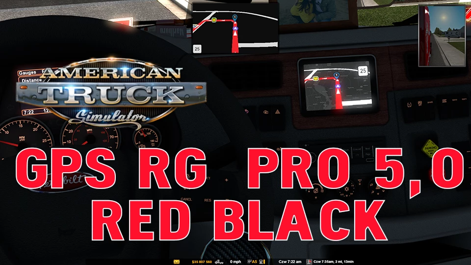 GPS RG PRO 5,0 RED BLACK 5,0