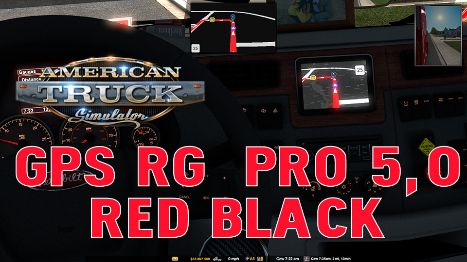 GPS RG  PRO 5,0  RED BLACK