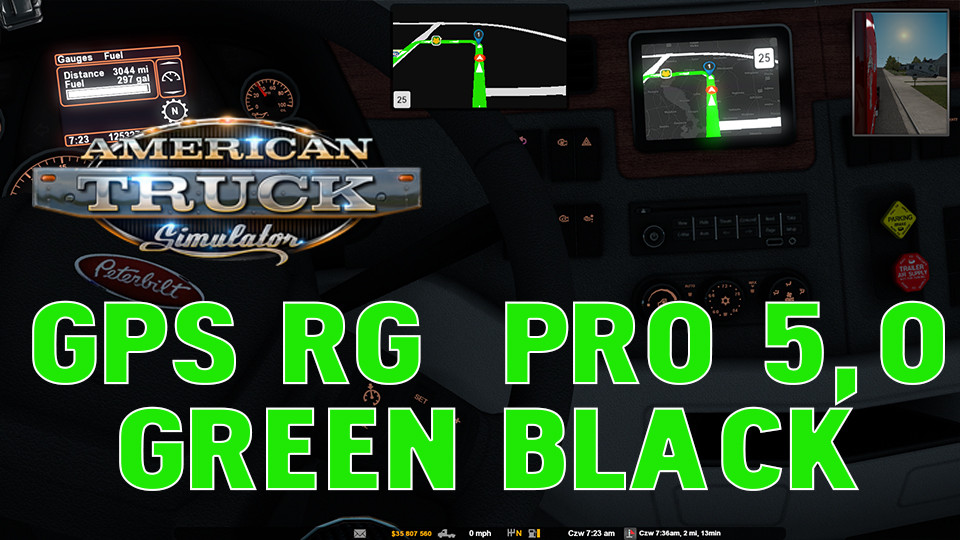 GPS RG  PRO 5,0 GREEN BLACK